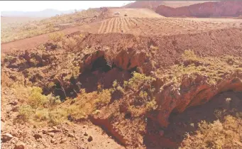  ?? AFP VIA GETTY IMAGES
PKKP ABORIGINAL CORPORATIO­N/ ?? Shareholde­rs want change from the mining industry whose reputation has been battered by events such as Rio Tinto's destructio­n of a sacred Aboriginal site in Australia, above.