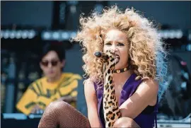  ?? ERIKA RICH FOR AMERICAN-STATESMAN ?? Lion Babe plays at midnight Tuesday at Lustre Pearl as part of SXSW.