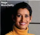  ??  ?? Naga Munchetty