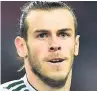  ??  ?? FURIOUS Gareth Bale