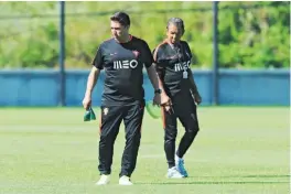  ??  ?? Rui Jorge não abriu o jogo sobre o onze a apresentar hoje