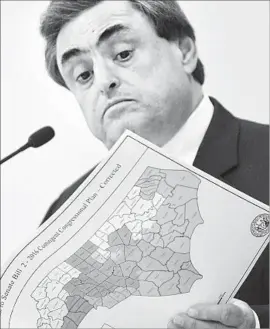  ?? Corey Lowenstein News & Observer ?? NORTH CAROLINA state Sen. Bob Rucho, a Republican in a state where voters have leaned Democratic, defends political gerrymande­ring as “not illegal.”