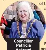  ?? ?? Councillor Patricia Ackroyd