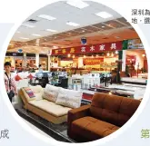  ?? 深圳為傢具及裝修物料­的集中地，選擇十分多。（資料圖片） ??