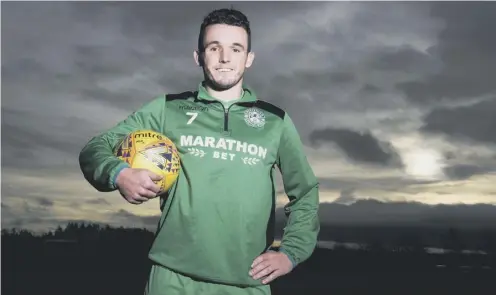  ??  ?? 0 Hibs’ John Mcginn expects that he will be singled out for special treatment by Hearts when he arrives at Tynecastle Park tonight.