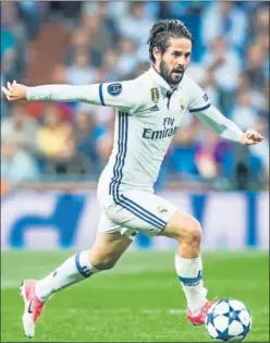  ??  ?? REFERENCIA. Isco, jugador definitivo en la contra del Madrid.