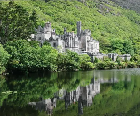  ??  ?? Kylemore Abbey and Gardens attracted 320,000 visitors last year, with 80pc coming from overseas