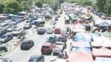  ?? JOSÉ JUSTO FÉLIZ ?? En la parte del Distrito Nacional no se les cobra a vendedores.