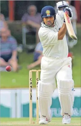  ??  ?? Glory days: Indian legend Sachin Tendulkar scored five centuries in the five Test series he played on South African soil. Photo: Yoav Lemmer/AFP