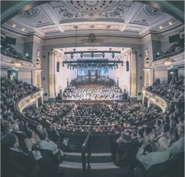  ??  ?? 0 The Usher Hall is one of the main venues used for the Edinburgh Internatio­nal Festival