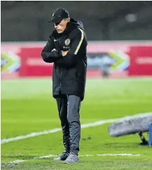  ?? Picture: GALLO IMAGES/ANESH DEBIKY ?? FEELING A CHILL: Pressure mounts on Kaizer Chiefs coach Giovanni Solinas after his men were humiliated by part-timers Zimamoto on Tuesday.