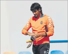  ??  ?? Mariano Barbosa, de tercer portero a titular tras las lesiones de Asenjo y Andrés Fernández