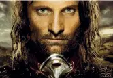  ??  ?? Aragorn Mortensen nei panni di Aragorn nel «Signore degli Anelli»