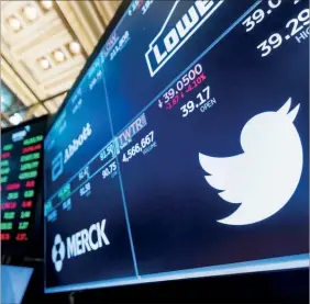  ?? ?? O negócio do Twitter, no valor de 41,2 mil milhões de euros, pode cair