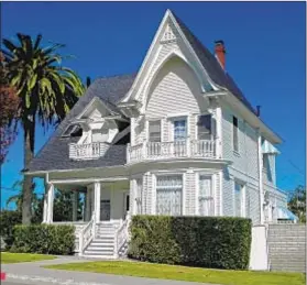  ??  ?? A 1907 Queen Anne residence in San Pedro is among the homes included in SurveyLA, an effort to identify historic properties.