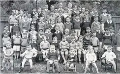  ?? CARMELITE HOME FOR BOYS ?? Orphans at the Carmelite Home for Boys are shown in the 1930s. After 100 years, the convent and correction­al facility in Wauwatosa is changing its mission.