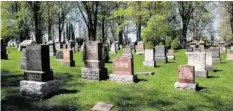  ??  ?? Der Vorfall ereignete sich auf einem Friedhof im US-Staat New York.