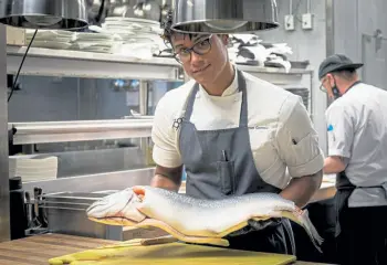  ?? Provided by 7908 ?? Chef Byron Gomez of restaurant 7908 in Aspen is a “Top Chef ” season 18 contestant. The show premieres April 1 on Bravo TV.