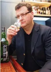  ??  ?? As the master blender, Harvey is the one in charge of coming up with anCnoc’s whiskies. — ART CHEN/The Star