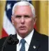  ??  ?? VICE- PRESIDENT Mike Pence, secretary of state Mike Pompeo and director of national intelligen­ce Dan Coats stepped forward, one after another, with their own version of the same message: ‘ Not me.’