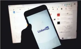  ?? EDWARD SMITH/GETTY IMAGES ?? “While LinkedIn connects businesses with employees and profession­als with other profession­als, plenty of romance is bubbling under the surface that you probably don’t see,” a report from DatingNews.com said.