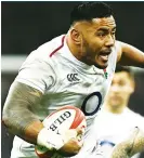  ??  ?? Wasted threat: Manu Tuilagi