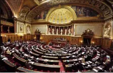  ?? (Photo AFP) ?? Le projet de loi était examiné au Sénat depuis le  mars.