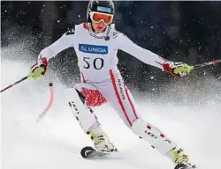  ??  ?? Adrian Pertl aus Ebene Reichenau schlug bei der alpinen Junioren-WM zu: Der 20-Jährige holte Gold im Slalom