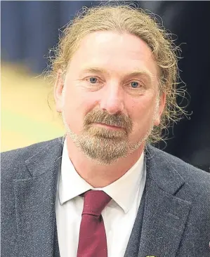  ?? Picture: Kris Miller. ?? Chris Law MP spoke out about his experience in foster care at a Westminste­r debate.