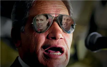  ?? DIGITALLY ENHANCED IMAGE ?? The remarkable political career of Winston Peters enters another chapter.