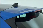  ??  ?? St-line cars have a larger roof spoiler than other models