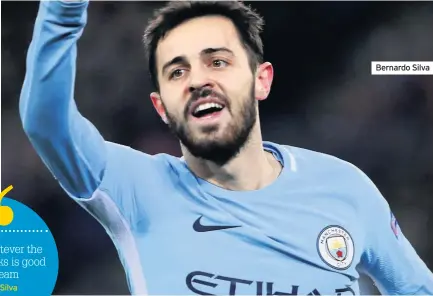  ??  ?? Bernardo Silva