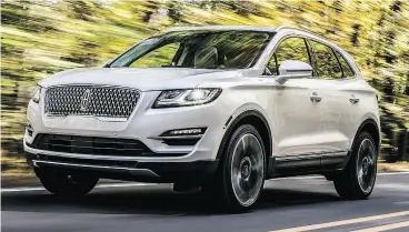  ?? LINCOLN ?? 2019 Lincoln MKC