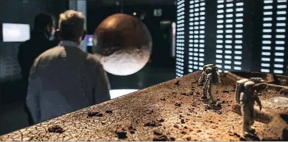  ?? DANI DUCH ?? Imagen de la exposición Marte. La conquista de un sueño, que podrá verse en el espacio de la Fundación Telefónica hasta el 4 de marzo