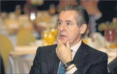  ?? SERGIO PÉREZ / REUTERS ?? Miguel Blesa, expresiden­te de Caja Madrid