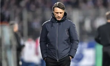  ?? Photograph: Martin Meissner/AP ?? ‘Our team won the championsh­ip, the DFB Cup and the Supercup,’ said Niko Kovac. ‘It was a good time.’