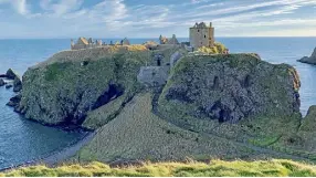  ?? ?? Dunnottar Castle has played a key role in Scottish history.