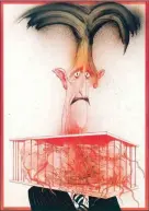  ??  ?? ORWELL. Retratado por Ralph Steadman.