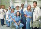  ?? ABC ?? The original cast of “Grey’s Anatomy,” way back in 2005.