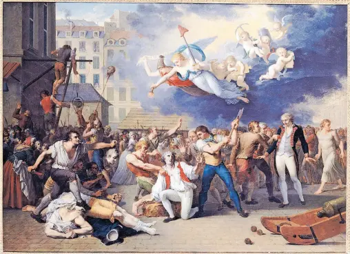  ?? [ Roger Viollet/picturedes­k.com ] ?? Die Französisc­he Revolution brachte in ihrer jakobinisc­hen Phase auch „le terreur“mit sich.