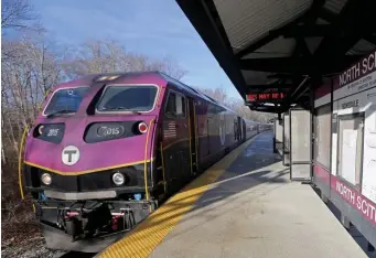  ?? STuART cAHILL / HeRALd sTAFF FILe ?? TAKING THE T: Transit advocates plan to turn up in force today to pressure MBTA managers to fully fund and resume subway, bus, ferry and commuter rail service.