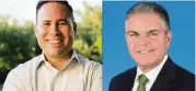 ?? Miami Herald file photos ?? Incumbent Democrat Nick Duran, left, and former state legislator and county Commission­er Bruno Barreiro.