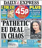  ??  ?? How the Daily Express has crusaded for a clean break from Brussels and opposed being part of a customs union