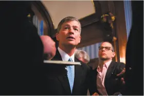  ?? Michael Nagle / Bloomberg ?? Rep. Jeb Hensarling, chairman of the House Financial Services Committee, is among those who have been pushing to scrap the Dodd-Frank Act.