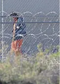  ?? MARK LAMBIE/EL PASO TIMES ?? During debate, Republican senators said that terminatin­g the government contract at the Otero County migrant detention center would deliver a serious financial blow to the community.