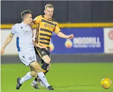  ??  ?? Cammy Kerr returned to the Dundee team at Alloa.