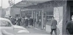  ??  ?? Notarianni’s ice cream parlour 1965. We can only imagine how much monkey’s bloodshed occurred here.