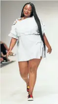  ?? Picture: Alaister Russell ?? A video of Thickleeyo­nce went viral after Fashion Week.