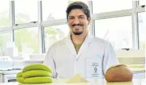  ?? PHOTO: SUPPLIED ?? Nutritiona­l benefits . . . Amir Amini has developed a bread using green banana flour.