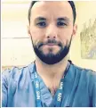  ??  ?? Matt Haworth is anaestheti­c nurse in Liverpool